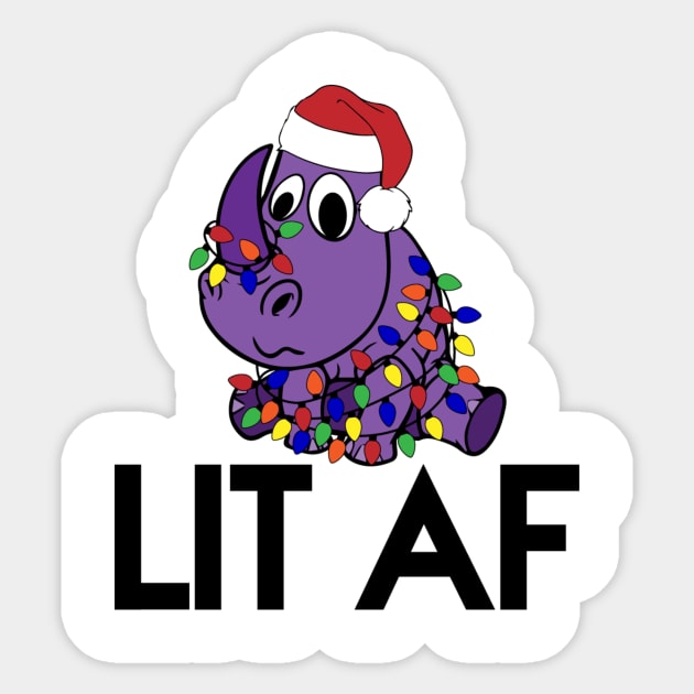 LTO Lit AF Twitch Logo Design Alt Sticker by Wrathian